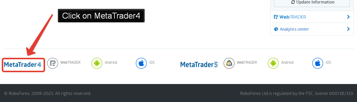 Installation and configuration of the trading terminal - download the terminal